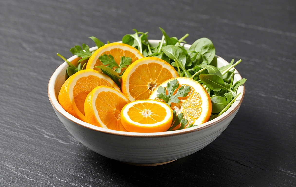 Fresh fruits and vegetables